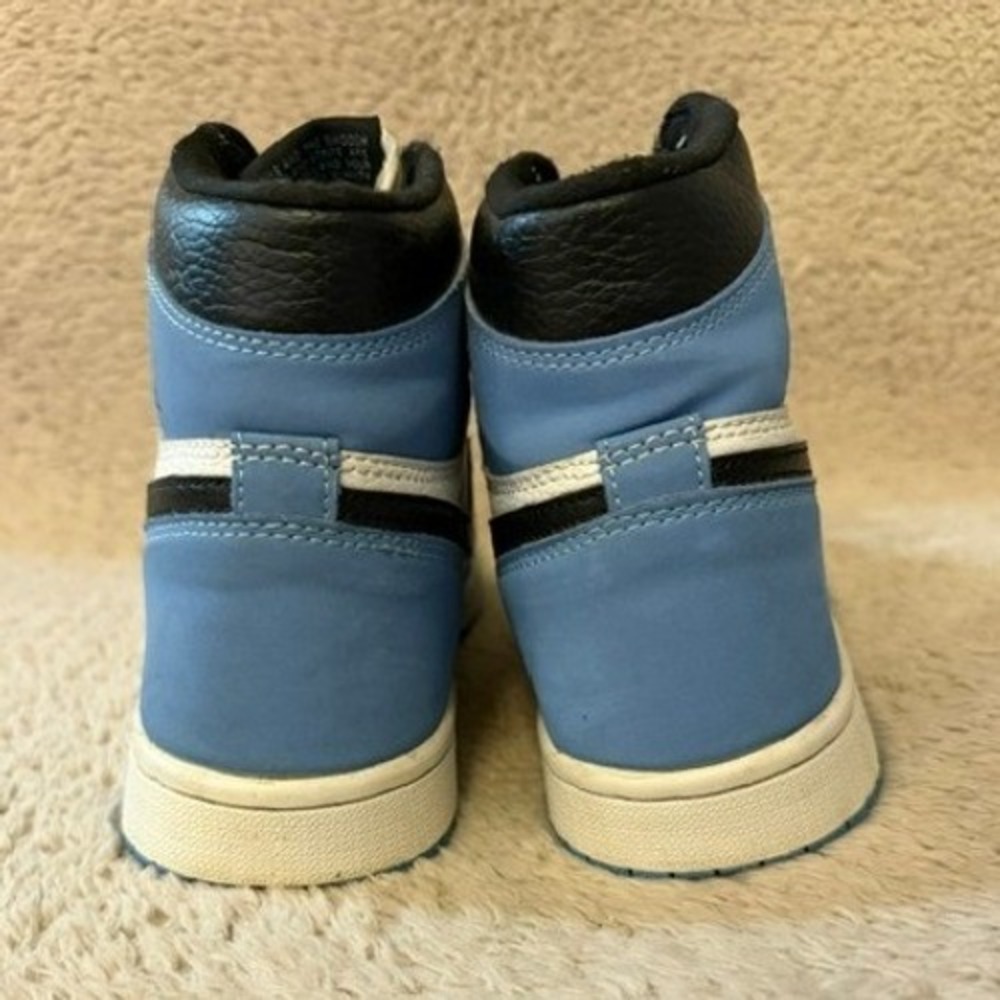 Nike Air Jordan 1 Retro High Blue Black White Shoes 555088-134 Womens 7.5 NO BOX - Picture 5 of 9